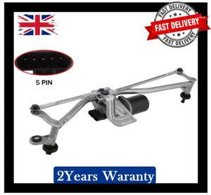Front Wiper Motor & Linkage For Fiat Ducato, Peugeot Boxer, Citroen Relay - Picture 1 of 7