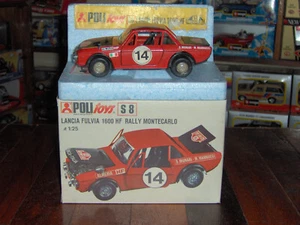 Lancia Fulvia 1600 HF Rally Montecarlo Polistil Politoys 1:25 - Foto 1 di 1