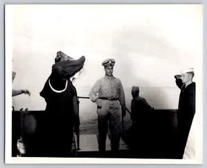 Photograph USS New Orleans Saluting Officer - Picture 1 of 2