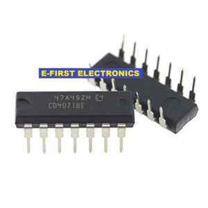 30 pezzi CD4071BE spina dritta DIP-14 chip logico originale/conteggio binario IC - Foto 1 di 1