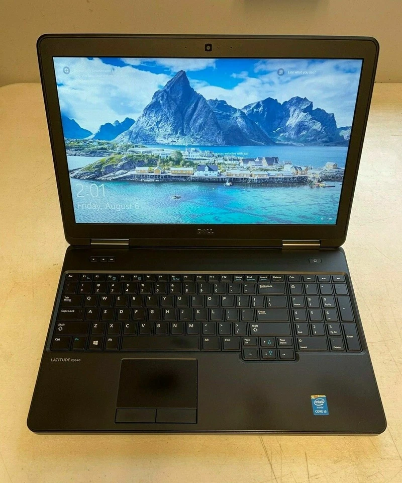 DELL Latitude E5540 15.6"(128GB SSD, i5-4200U CPU @ 1.60GHz, 8GB RAM)Win 10 Pro - Image 1 of 4