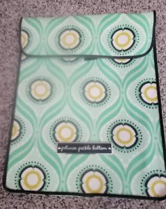 Petunia Pickle Bottom Diaper Bag Insert Pouch Green Yellow Pattern - Picture 1 of 6