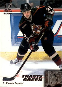 1999-00 Pacific Omega Coyotes Hockey Card #181 Travis Green