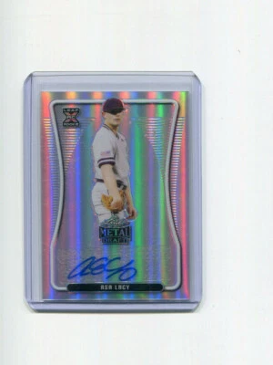 2020 Leaf Metal Draft Autographs Silver Prismatic Asa Lacy Rookie Auto - Image 1 of 2