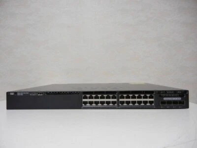 Cisco Catalyst 3650 Series Switch 24-Port Gigabit Ethernet WS-C3650-24TS-S USED - Image 1 of 4