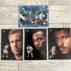 Score Dream Team Trading Cards (3er Set) 1991 & Bo Jackson Karte - Bild 1 von 2