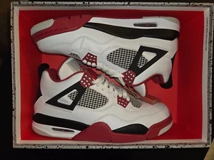 Nike Air Jordan IV 4 RETRO FEUERROT 2012 HERREN 9,5 - Bild 1 von 16