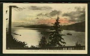 (4693) 1944 P/C VANCOUVER BC VIEW FROM PROSPECT POINT by GOWEN SUTTON USED - Picture 1 of 2
