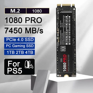 2024 Nowy wewnętrzny 1080 PRO SSD 1/2/4TB PCle 4.0 M.2 2280 NVMe SSD NOWY - Zdjęcie 1 z 15