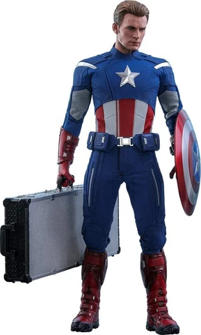 Movie Masterpiece Avengers Endgame Action Figure Captain America 2012 Hot Toys Cover