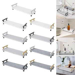 Badezimmer Spüle Organizer Schwamm Seifenspender Halter robust minimalistisch Zuhause - Bild 1 von 28