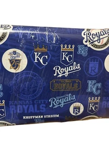 MLB Kansas City Royals Stadium CTN 100% Cotton Fabric 44” Wide 10 Yard Bolt - Picture 1 of 8