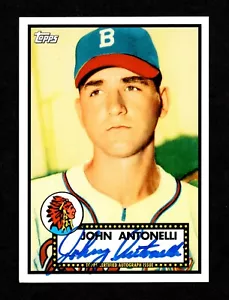 2011 Topps Lineage JOHN ANTONELLI Boston Braves 1952 Autograph RIP - Bild 1 von 2