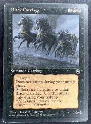 Black Carriage MTG Homelands MP 42 - Image 1 of 2