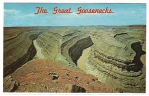 VTG Postcard - The Great Goosenecks, Utah - Picture 1 of 2
