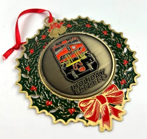 Burlington Northern Santa Fe BNSF HOLIDAY EXPRESS Weihnachtsschmuck 3,5 Zoll - Bild 1 von 6