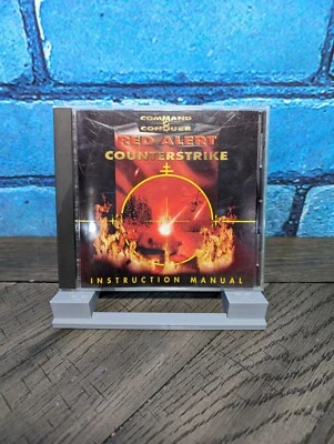 Command & Conquer: Red Alert - Counterstrike (Windows PC, 1997) Game Case Manual - Image 1 of 3