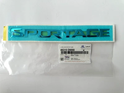 Placa de identificación trasera original OEM 86310-D9000 para Kia Sportage 2017-2022 Foto 1 de 3