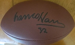 Fútbol americano firmado autografiado por Franco Harris Pittsburgh Steelers - Imagen 1 de 1