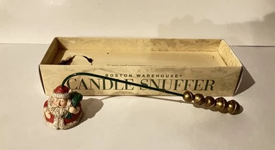 Boston Warehouse Vintage 1998 Santa Claus Candle Snuffer Christmas Holiday  Used - Image 1 of 3