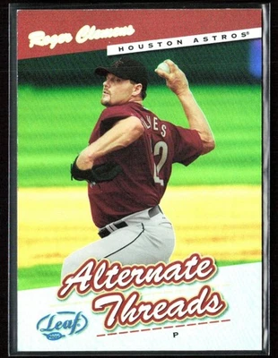Roger Clemens 2004 Donruss Leaf Alternate Threads /150 #AT-19 Houston Astros - Image 1 of 2