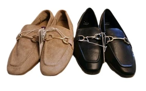A New Day Shoes Women's Sz 8 Laurel Memory Foam Loafer Flats NWT Set Of 2 Target - Picture 1 of 16