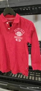 Cornhusker 1986 Vintage Varsity Crushers Long Sleeve Polo Shirt Boys - Picture 1 of 6
