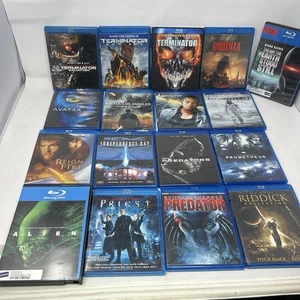Sci Fit LOT of 17 Blu Ray Movies, Terminator, Alien, Godzilla, Predator, - Bild 1 von 5