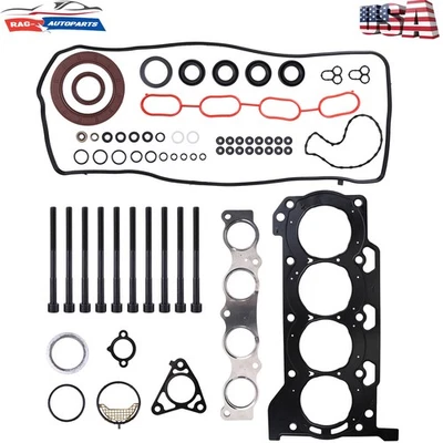全垫圈套装头螺栓适用于 2010 - 2015 年丰田普锐斯雷克萨斯 CT200H 1.8 2ZRFXE — 第 1/4 张图片