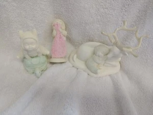 VINTAGE Snow Babies Department 56 Lot, Large To Small EUC NO BOXES  - Picture 1 of 12