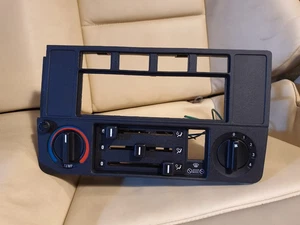 BMW E30 Heatrer Control Radio Surround Panel Trim Without clock Genuine - Picture 1 of 11