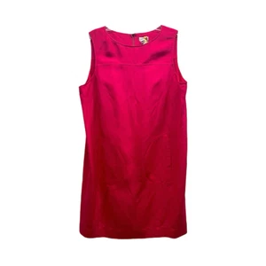 Chico's Kleid Gr. 2 Large Leinenmischung Hot Pink gefüttert Taschen Karriere - Bild 1 von 9