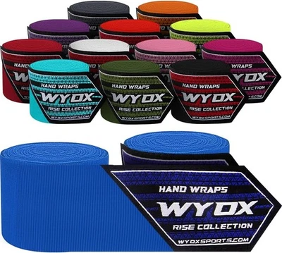 WYOX Muay Thai Boxing Hand Wraps 180",Boxing Wraps Bandages, Black Friday Sale - Image 1 of 4