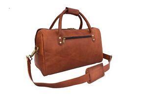 16 In Vintage Leather Handbag Tote Bag Women's Purse Carryall Crossbody Shoulder