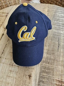 Vintage ZEPHYR Z Fitted Hat CAL UC BERKELEY BEARS Men's 7 1/8 Blue Cap Baseball - Picture 1 of 6