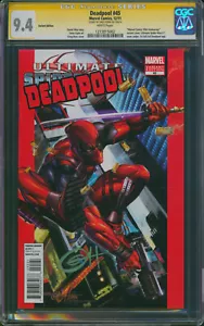 DEADPOOL 45 CGC 9.4 GREG HORN Signed Marvel 50th Anniversary Variant 1st Evil DP - Picture 1 of 8