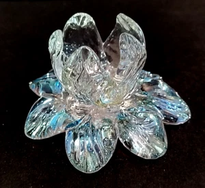 FIORE IN VETRO DI MURANO, MULTICOLORE, FATTO A MANO, Ø 70 mm CON FORO CENTRALE - Foto 1 di 6