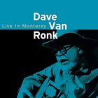 Dave van Ronk Live In Monterey CD NEW