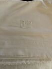 Beautiful Quality Vintage French Bed Sheet, Monogram Bed Sheet, Heavy Weight