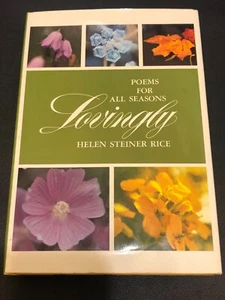 LOVINGLY Hard Cover Book Poems for all Seasons Helen Steiner Rice 1970 VINTAGE - Picture 1 of 7