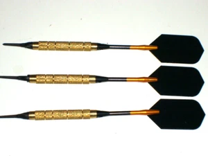Soft Tip Darts, New, 13 Gram Brass with Aluminum Shafts #2367 - Picture 1 of 3