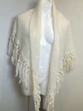 Wrap Shawl Stole for Women, Spring/Winter Extra Nice   Fringe Wool Feel.