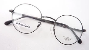Gafas Professor gris montura de pantalón discreto grafito de metal ligeramente ovalado talla M - Imagen 1 de 4
