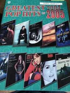 Greatest Pop Hits of 2004 - 2005 Musikbuch Violine Level 2-3 mit 34 Songs - Bild 1 von 21