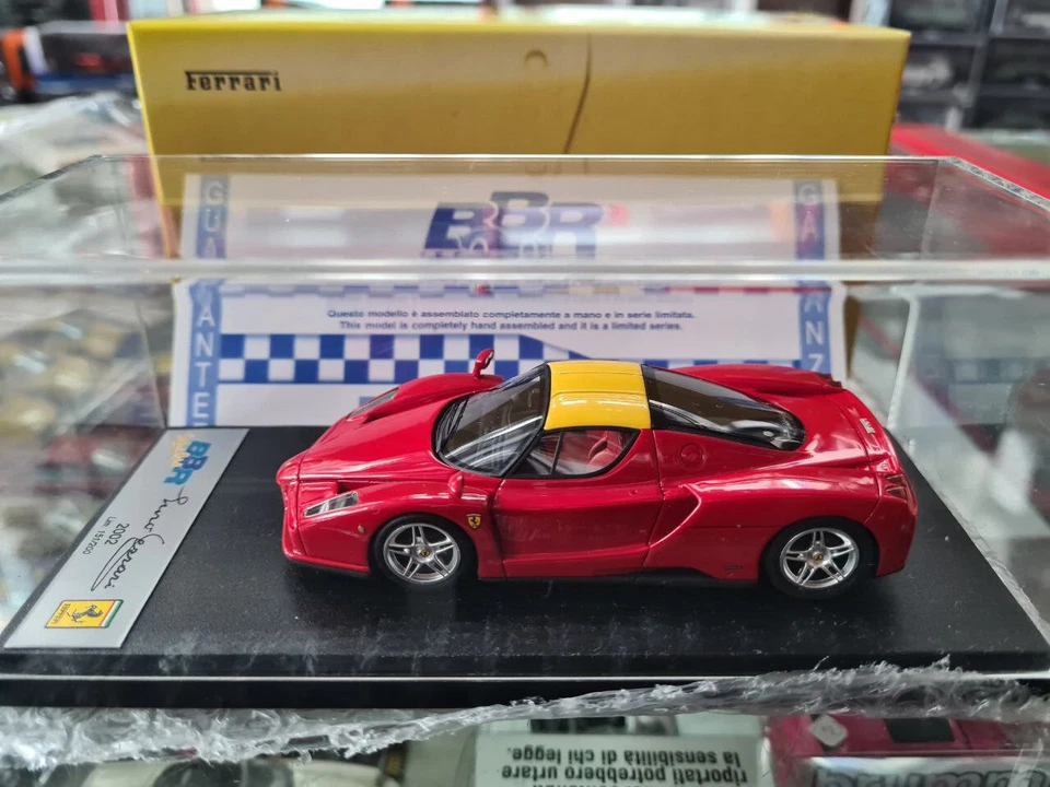 Ferrari Enzo 2002 Yellow/Red serie oro 1/43 lim.ed.115/200 pcs BG283 BBR - Immagine 1 di 4