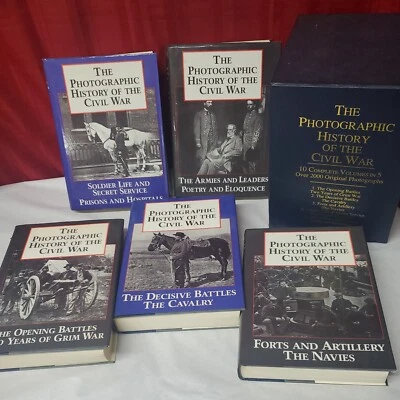 The Photographic History of the Civil War © 1987 Blue & Grey Press 5 Vol Box Set - Image 1 of 4