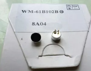 20 Stück Panasonic WM-61B Elektret Kondensator Mikrofon Kapsel Mikrofon Kassette - Bild 1 von 5