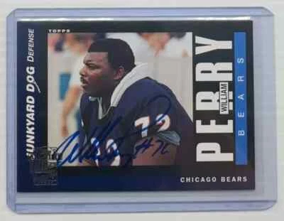 2004 Topps All-Time Fan Favorites William Perry 1985 Topps Auto #WP Bears - Image 1 of 2