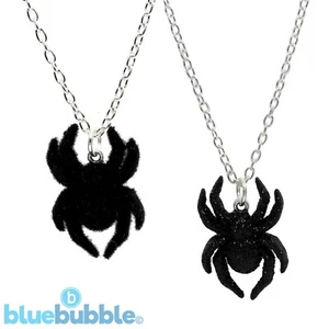 Bluebubble TRICK OR TREAT Spinne Halskette Halloween Grusel Funky Kostüm Goth - Bild 1 von 5