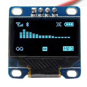 0.96 Inch Blue OLED Serial Display Module - 128 x 64 - Picture 1 of 3